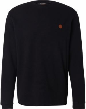 INDICODE JEANS Mikina 'Salupe'  koňaková / čierna