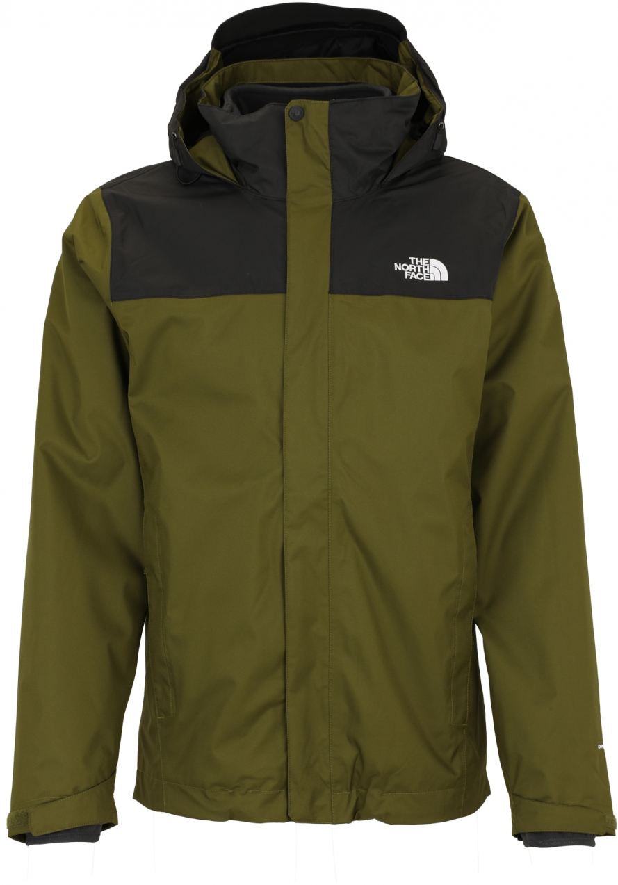 THE NORTH FACE Outdoorová bunda 'Evolve II'  olivová / čierna