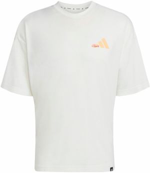 ADIDAS PERFORMANCE Funkčné tričko 'GFX Joy Q3'  svetložltá / ružová / červená / biela