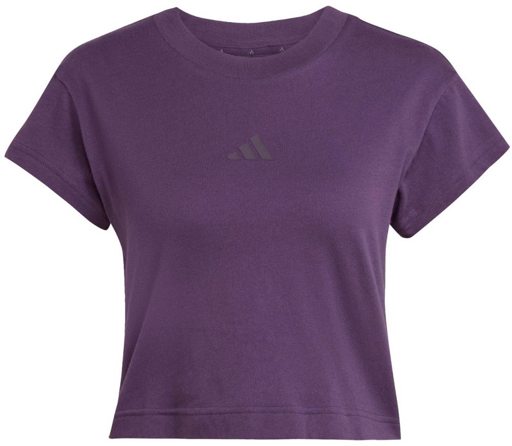 ADIDAS SPORTSWEAR Funkčné tričko  baklažánová / černicová