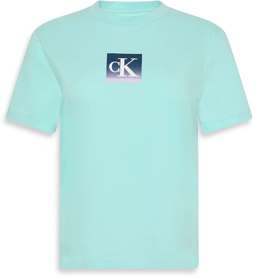 Calvin Klein Jeans Tričko 'CLASSIC'  tyrkysová
