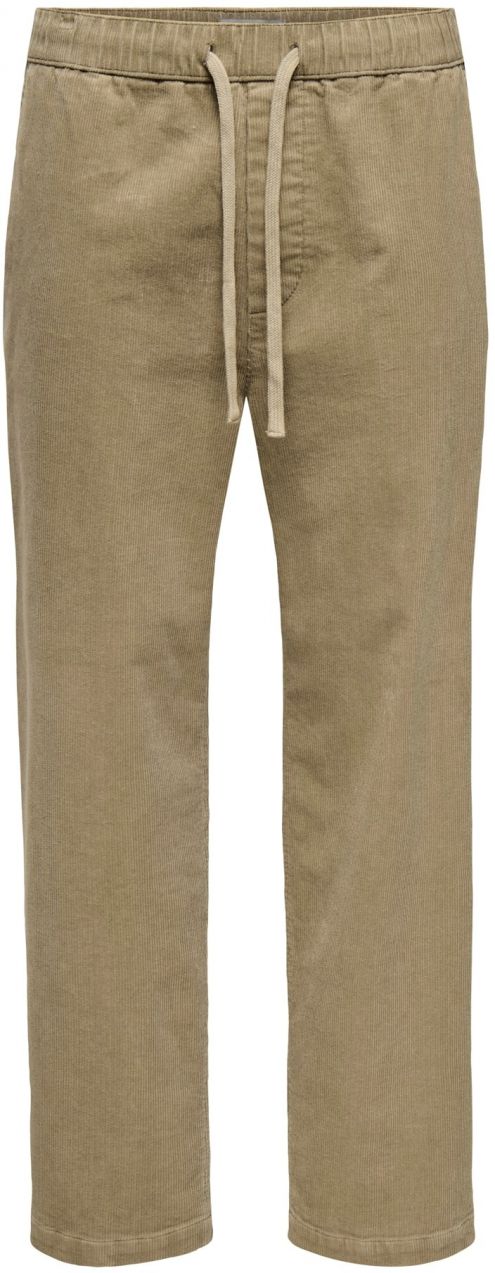 Only & Sons Nohavice 'ONSFADE'  tmavobéžová