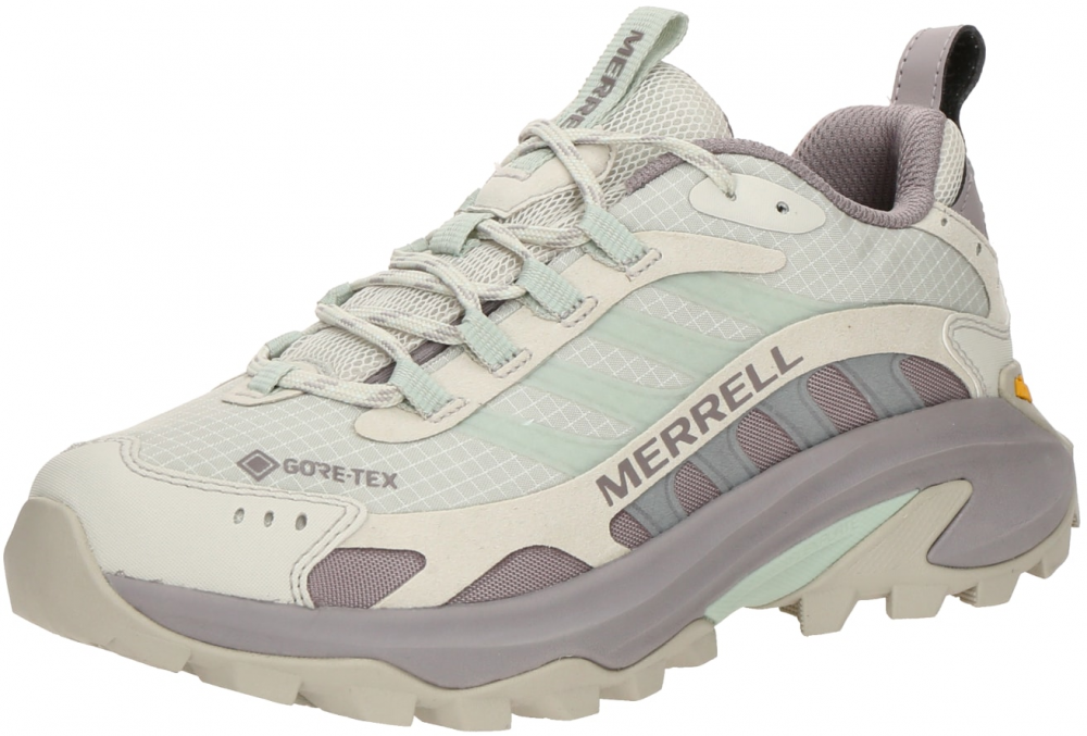 MERRELL Poltopánky 'MOAB SPEED 2'  tmavošedá / pastelovo zelená / svetlofialová