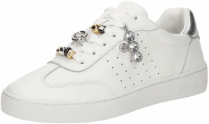 MICHAEL Michael Kors Nízke tenisky 'Scotty'  strieborná / biela