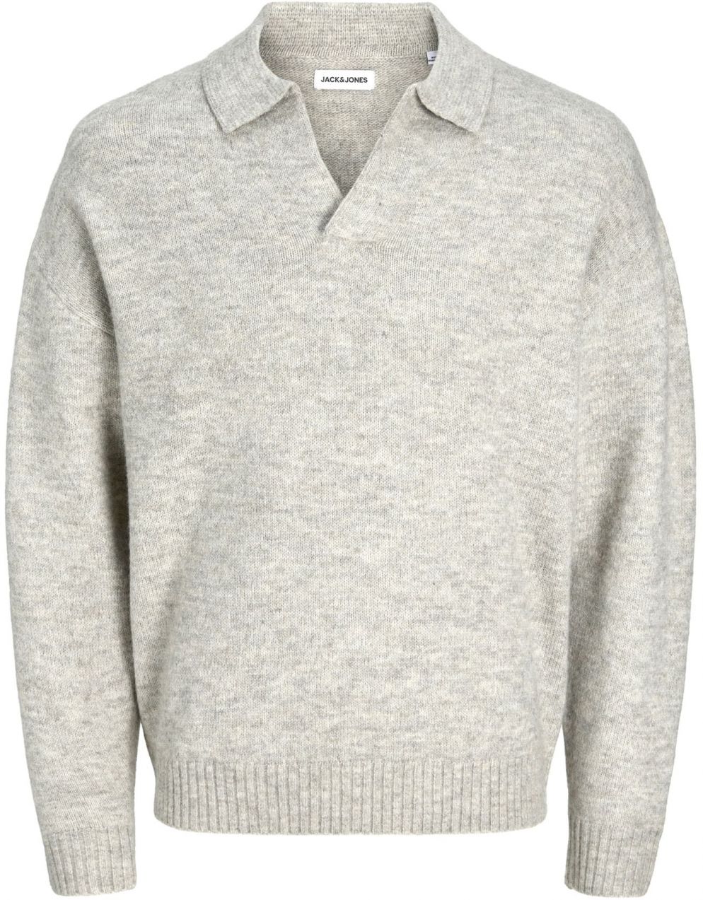 JACK & JONES Sveter 'JJSOHO OLLIE'  sivá