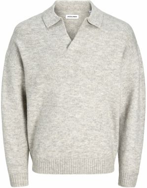 JACK & JONES Sveter 'JJSOHO OLLIE'  sivá