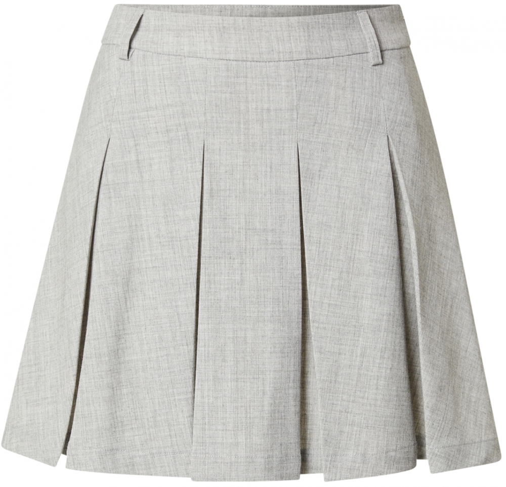 noar studios Sukňa 'Pleated Skirt'  sivá
