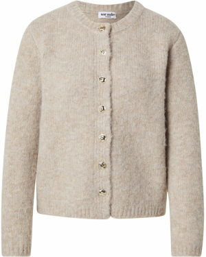 noar studios Kardigán 'BUTTONED CARDIGAN'  tmavošedá