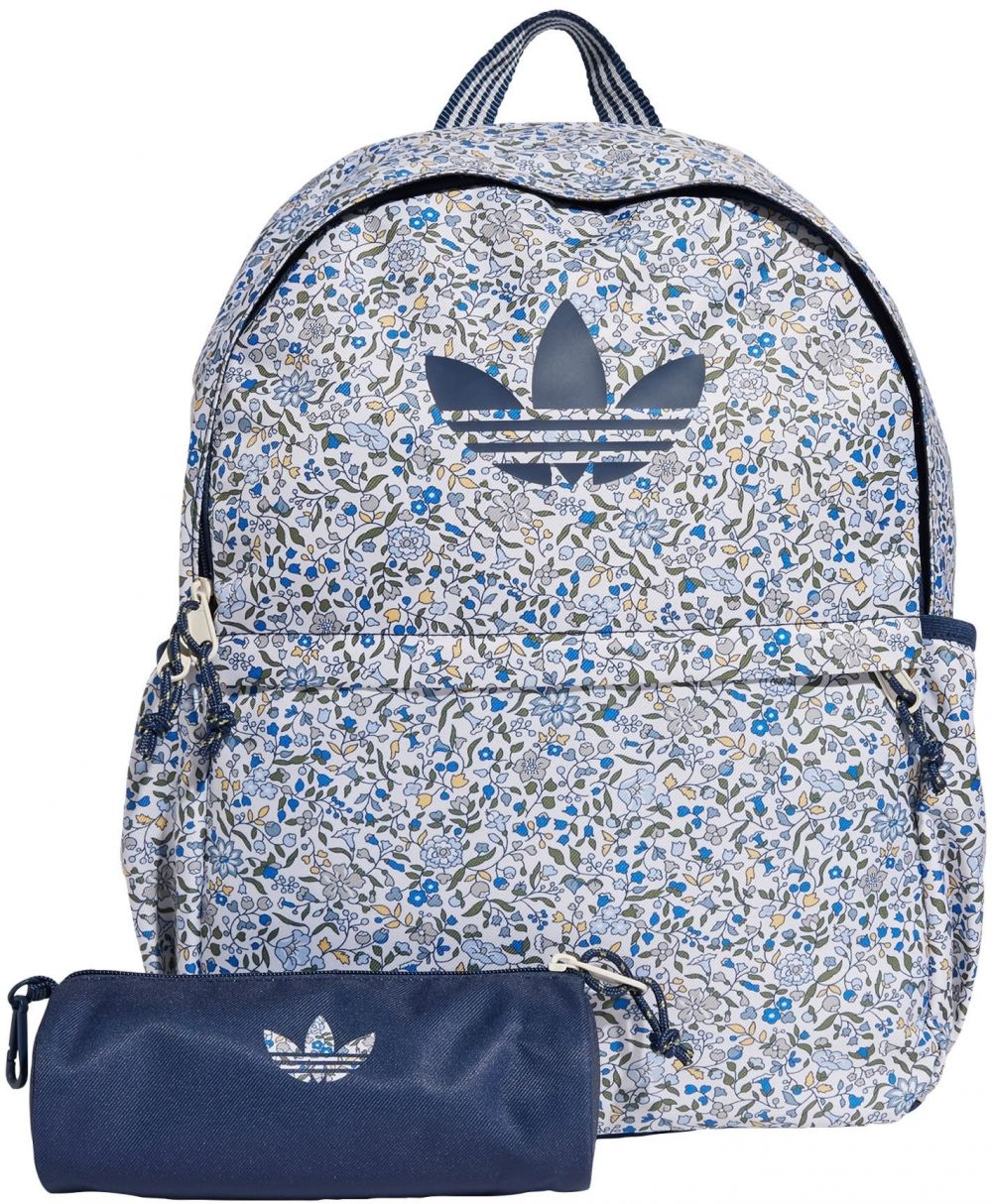 ADIDAS ORIGINALS Batoh 'Adidas Originals x Liberty London'  azúrová / tmavomodrá / olivová / biela