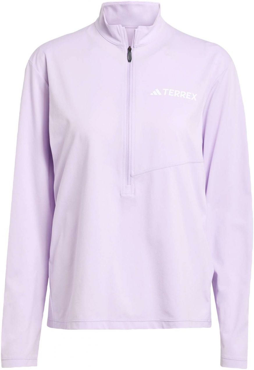 ADIDAS TERREX Funkčné tričko  orgovánová / šedobiela