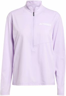 ADIDAS TERREX Funkčné tričko  orgovánová / šedobiela