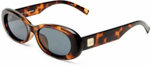 LE SPECS Slnečné okuliare 'HEY YA!'  hnedá / oranžová