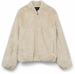 VERO MODA Prechodná bunda  béžová