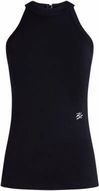 Karl Lagerfeld Top  čierna / biela