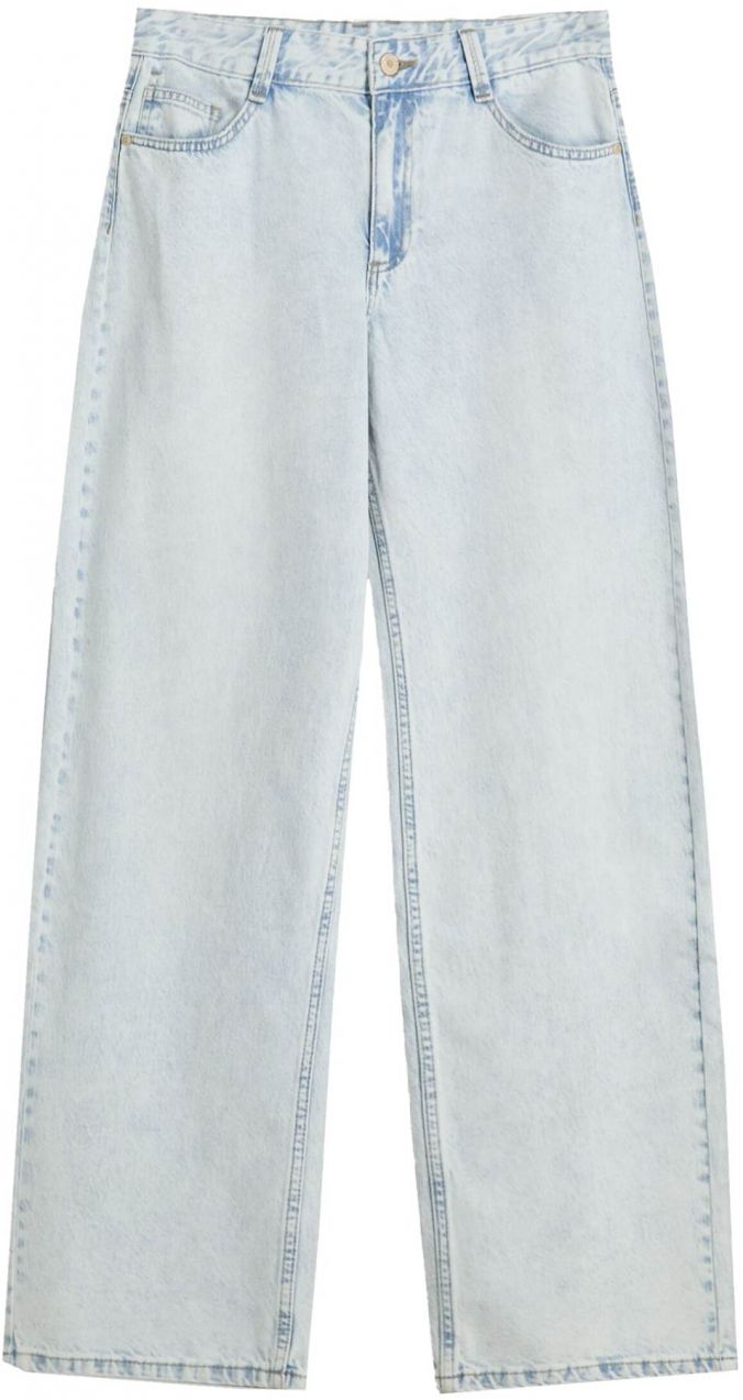 Bershka Džínsy  svetlomodrá