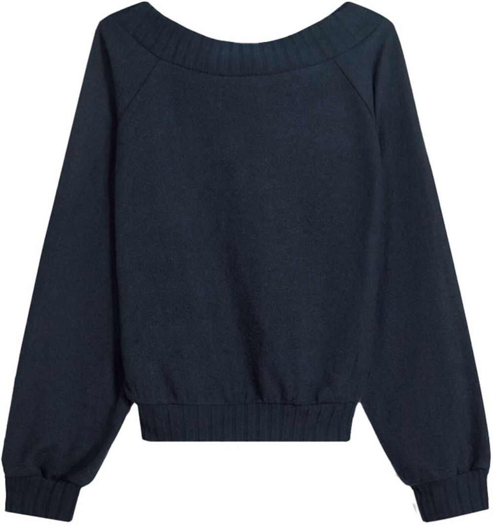 Bershka Sveter  námornícka modrá