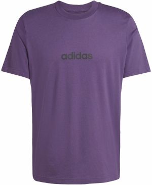 ADIDAS ORIGINALS Funkčné tričko 'Essentials Linear'  černicová / čierna
