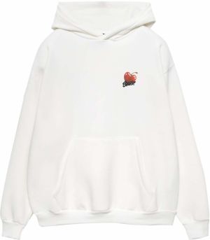 Pull&Bear Mikina 'Cereza STWD'  zelená / červená / čierna / biela