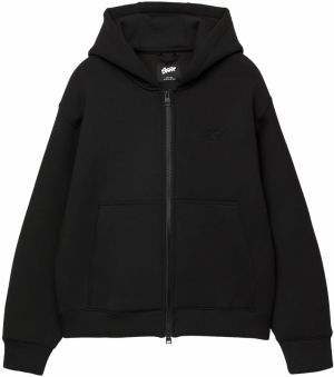 Pull&Bear Tepláková bunda 'STWD'  čierna