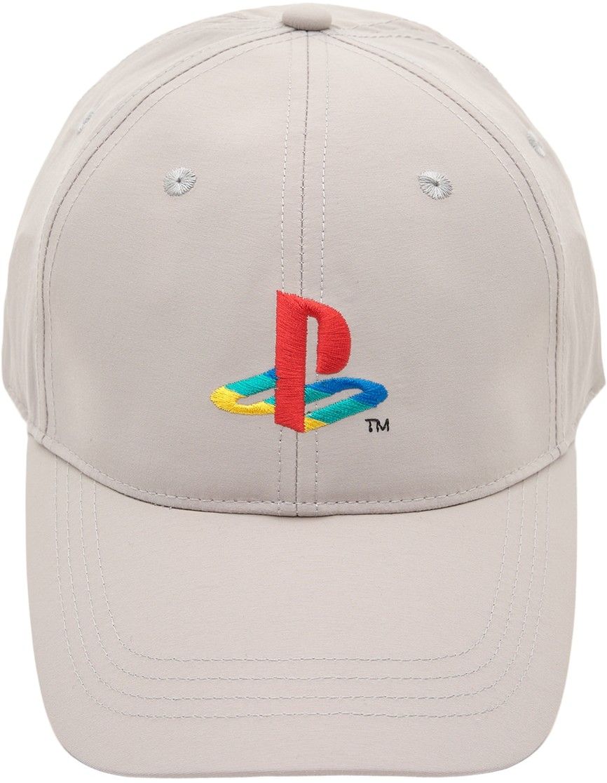 Pull&Bear Čiapka 'PLAYSTATION'  modrá / tyrkysová / kamenná / oranžovo červená