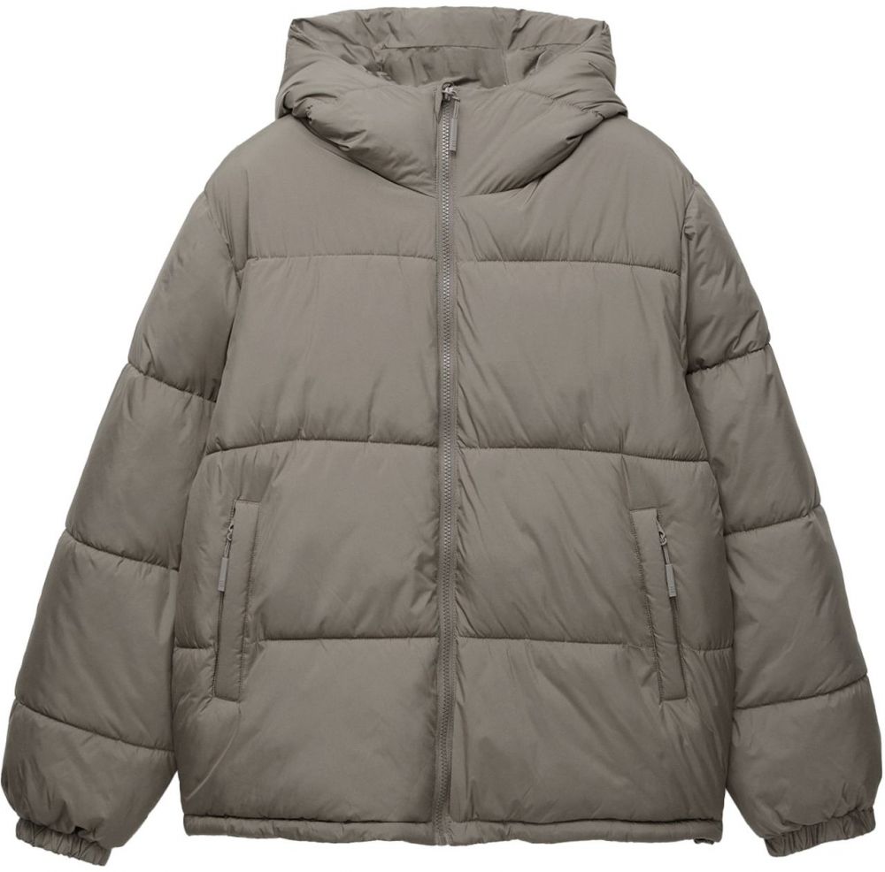 Pull&Bear Prechodná bunda  sivá