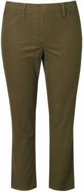 Ulla Popken Jeggings  olivová