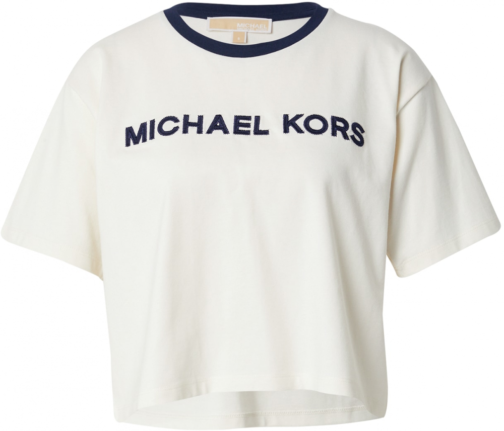 MICHAEL Michael Kors Tričko  námornícka modrá / biela