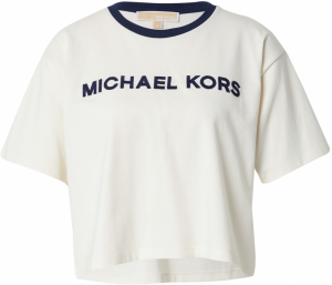 MICHAEL Michael Kors Tričko  námornícka modrá / biela