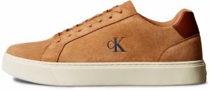 Calvin Klein Jeans Nízke tenisky 'Classic'  farba ťavej srsti / karmínovo červená