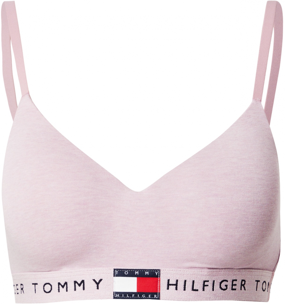 Tommy Hilfiger Underwear Podprsenka 'Heritage'  námornícka modrá / svetloružová / červená / biela
