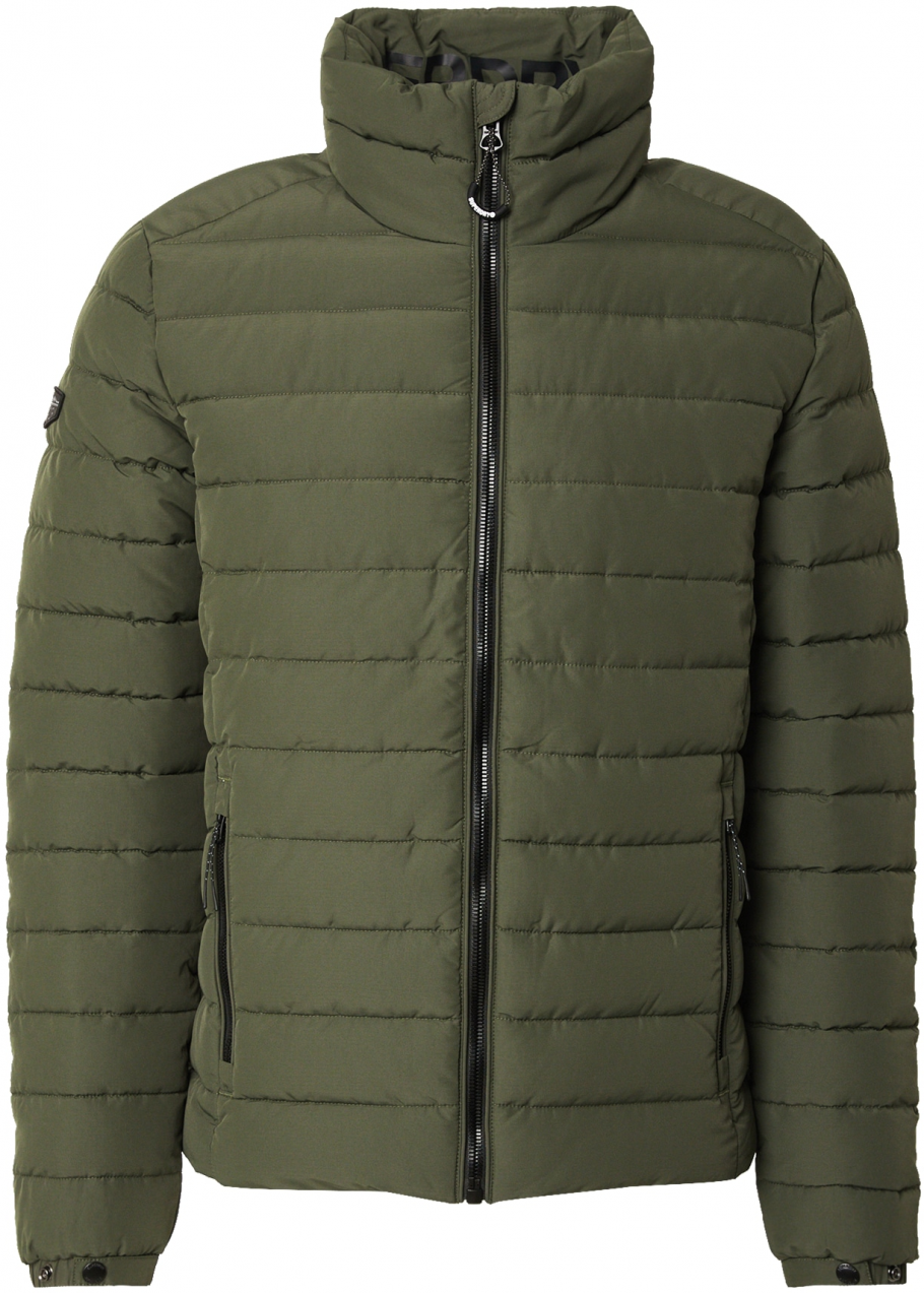 Superdry Prechodná bunda 'Fuji'  tmavozelená