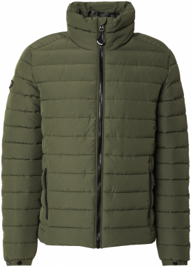 Superdry Prechodná bunda 'Fuji'  tmavozelená