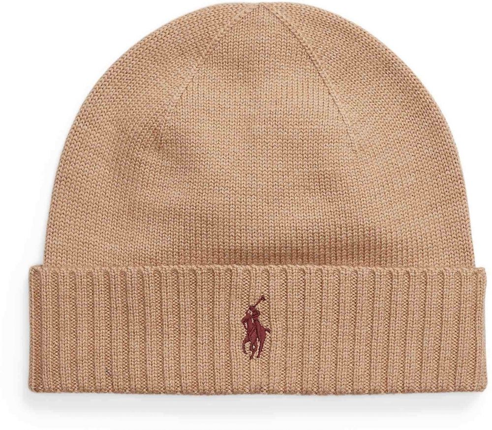 Polo Ralph Lauren Čiapky  svetlohnedá / burgundská