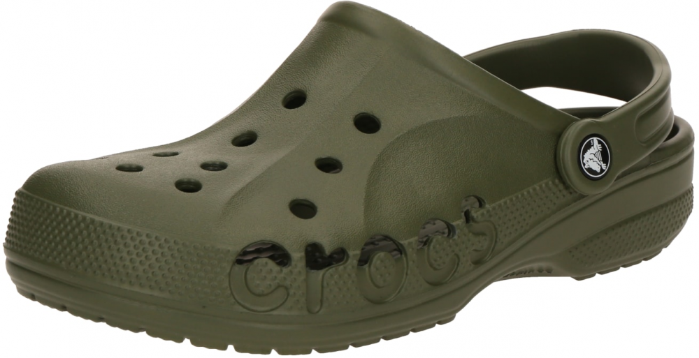 Crocs Dreváky 'Baya'  olivová / čierna