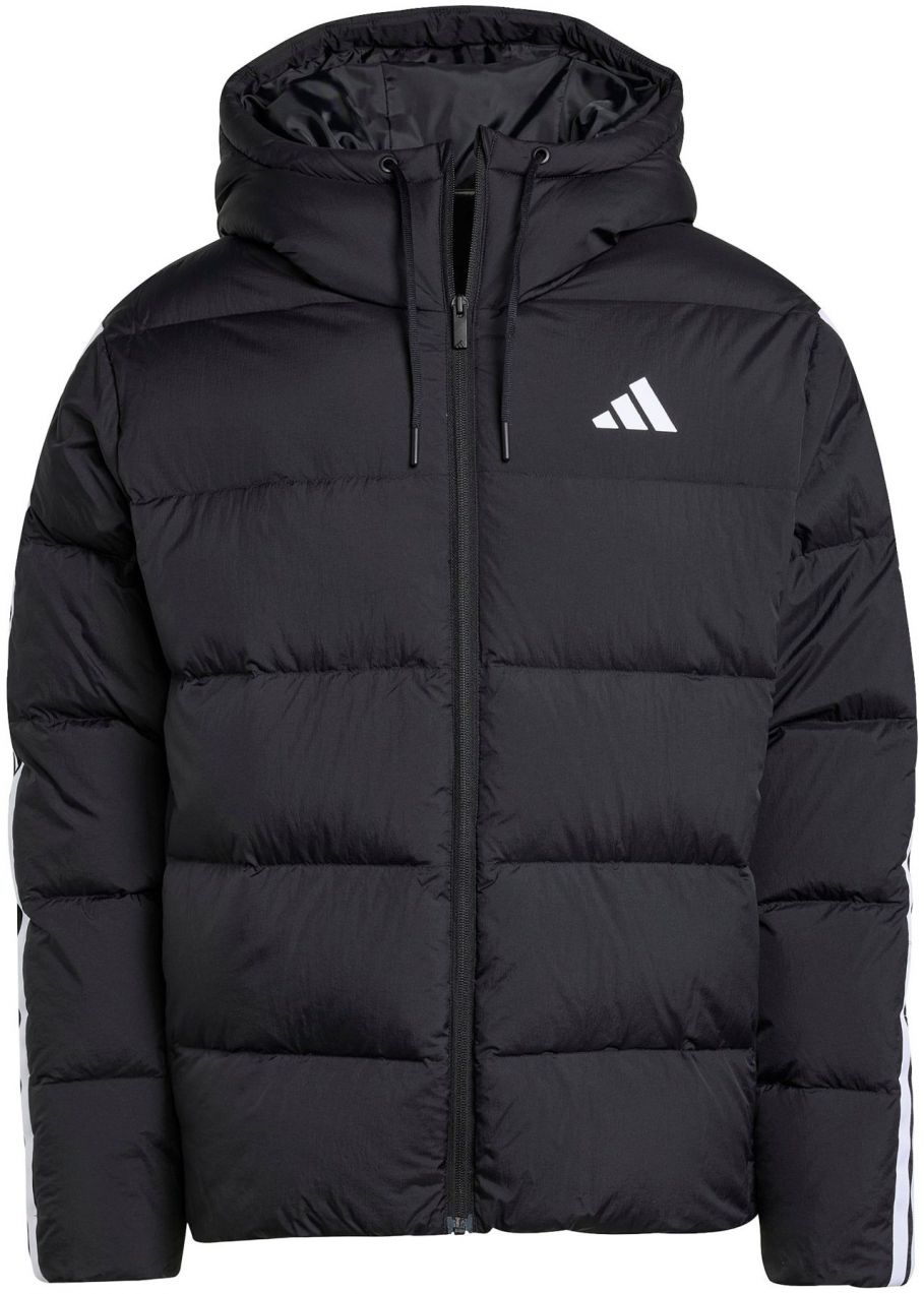 ADIDAS SPORTSWEAR Športová bunda 'ESS'  čierna / biela