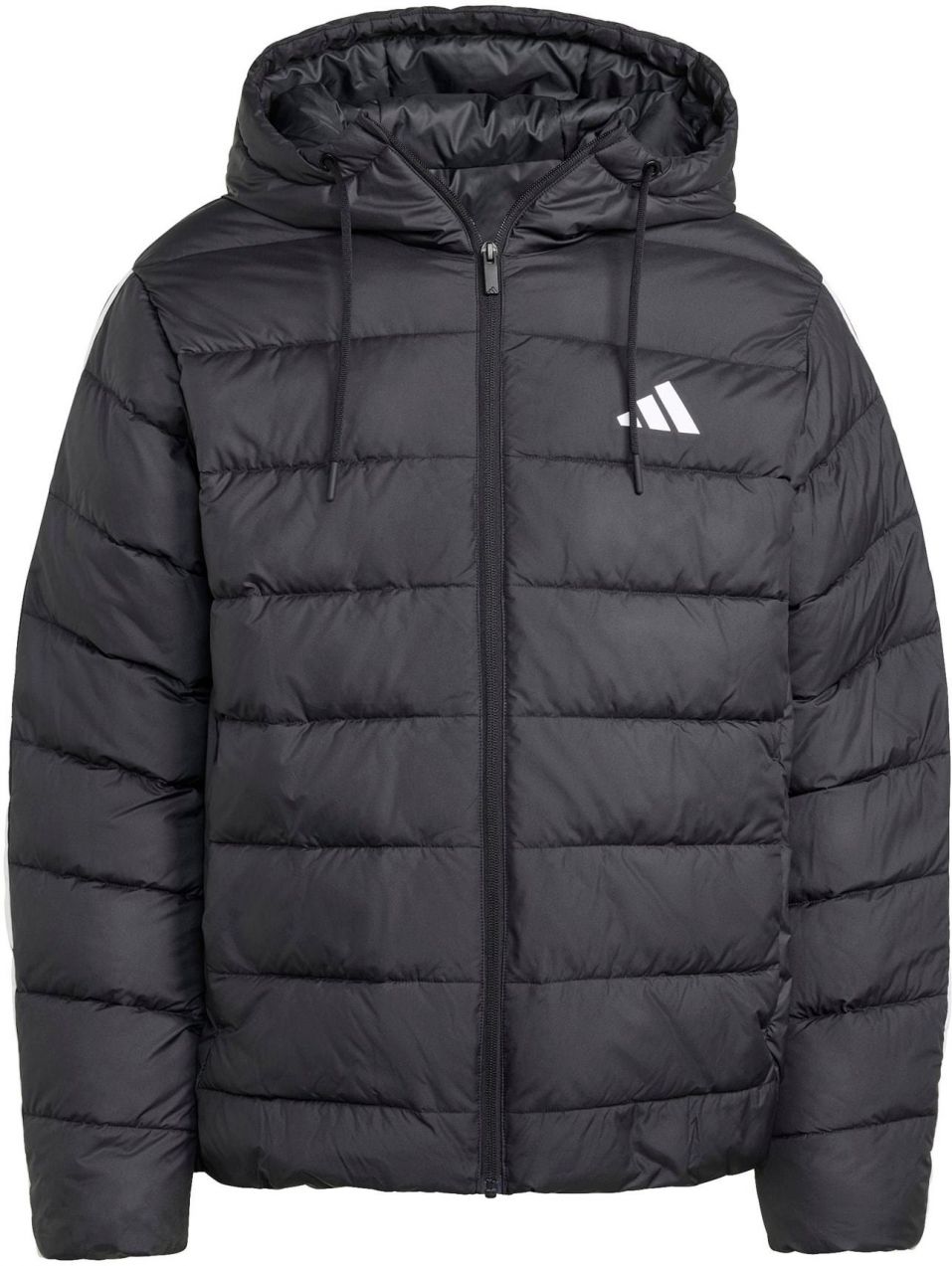 ADIDAS SPORTSWEAR Športová bunda 'ESS'  čierna / biela
