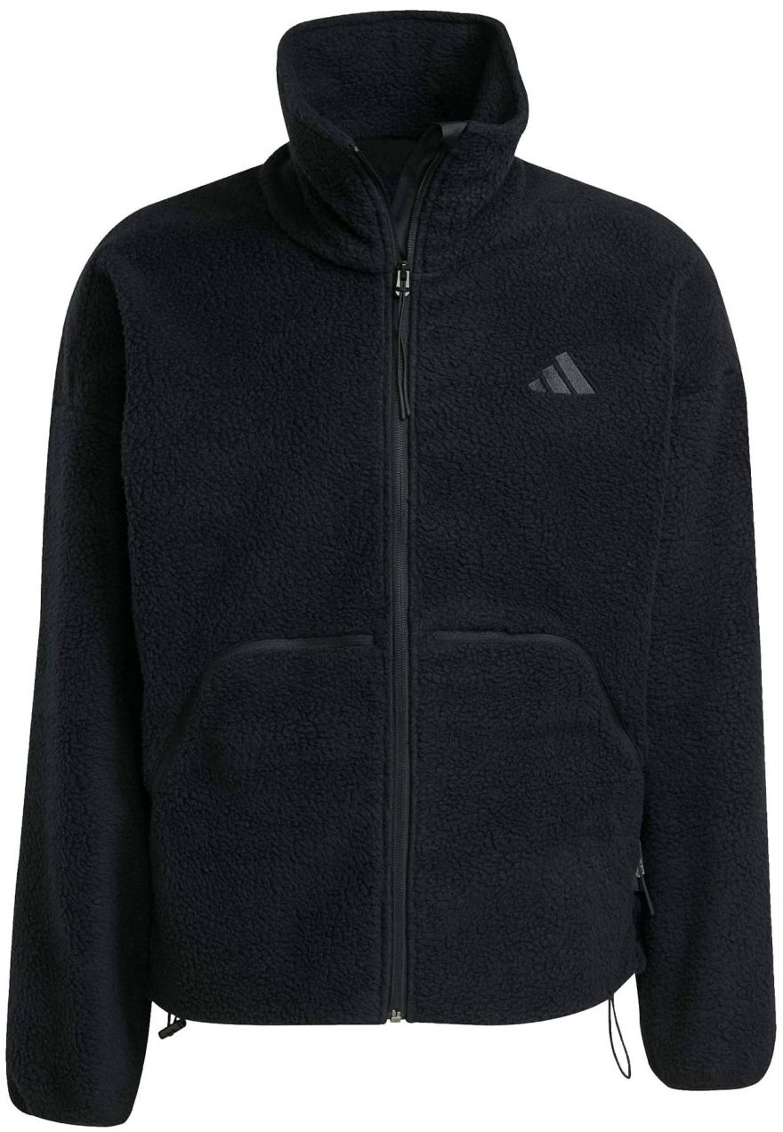 ADIDAS SPORTSWEAR Funkčná flisová bunda  čierna