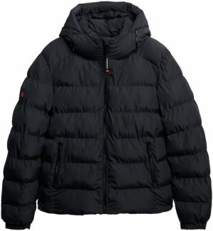 Superdry Zimná bunda  čierna
