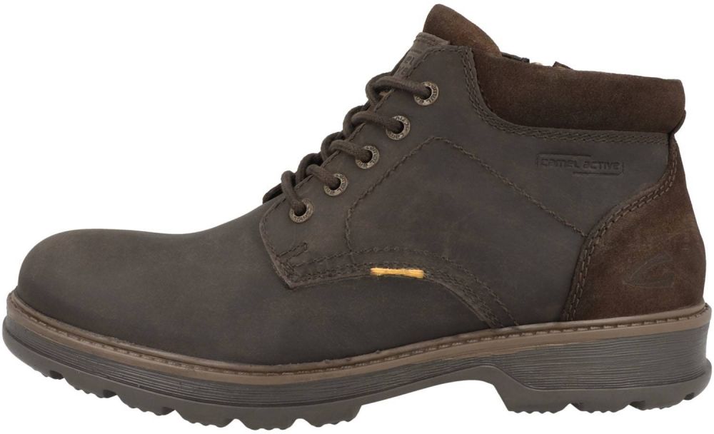 CAMEL ACTIVE Šnurovacie čižmy 'RESIST'  tmavohnedá