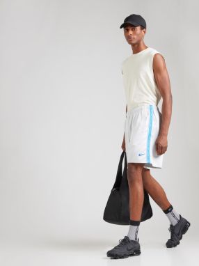 Nike Sportswear Nohavice  azúrová / svetlosivá