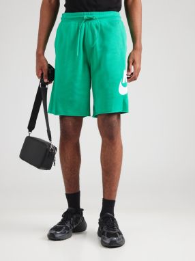 Nike Sportswear Nohavice 'CLUB ALUMNI'  tyrkysová / biela