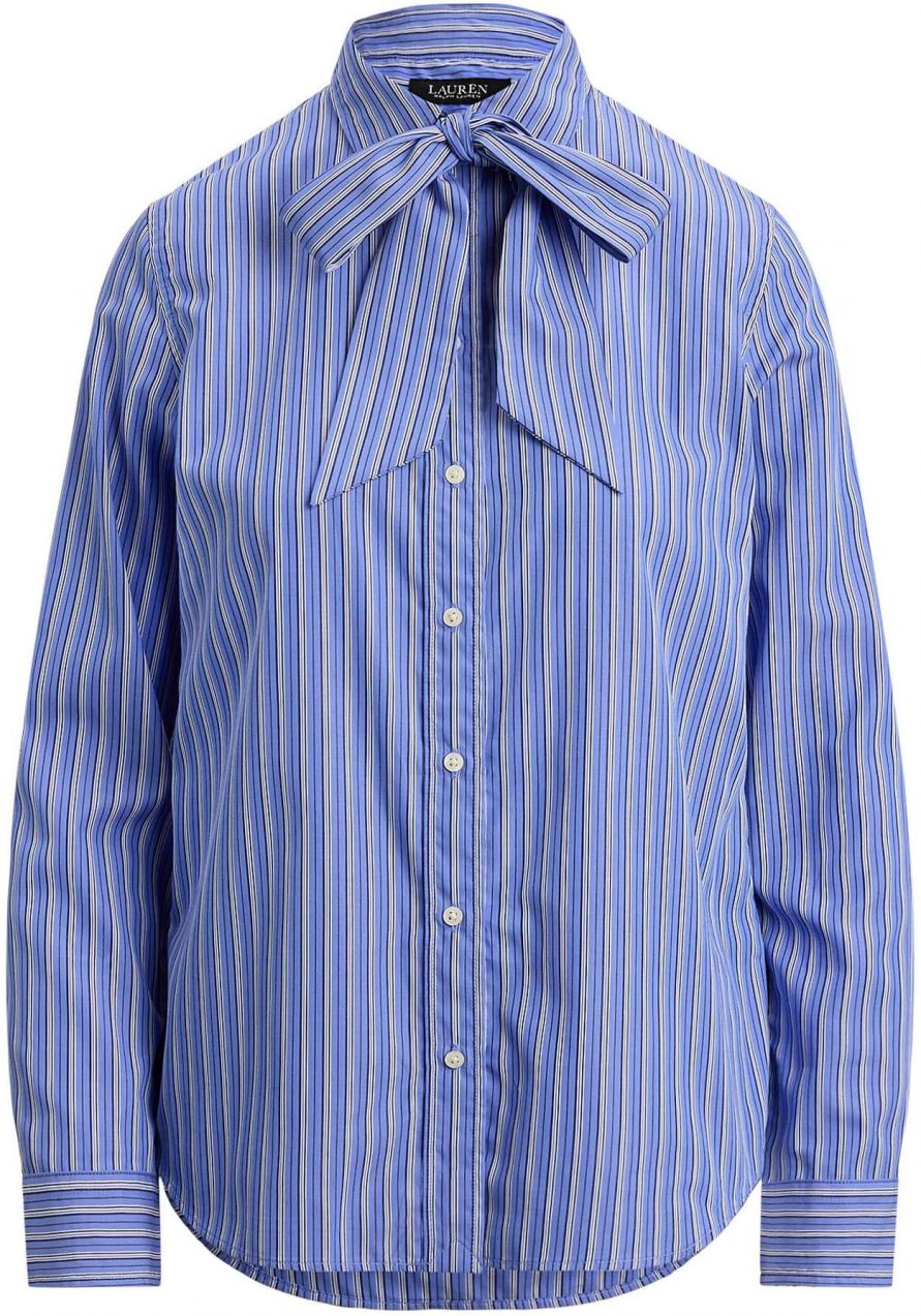 Lauren Ralph Lauren Blúzka  modrá / tmavomodrá / biela