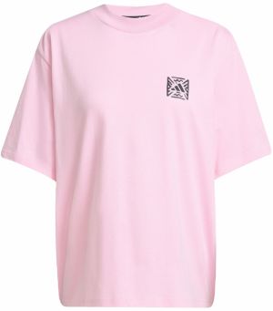 ADIDAS SPORTSWEAR Tričko  kamenná / ružová / čierna