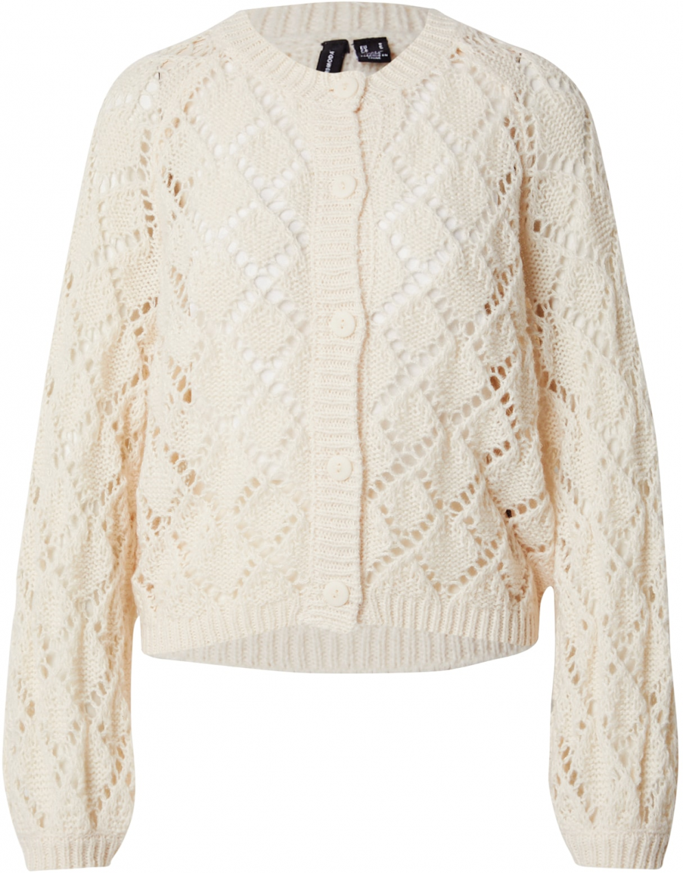 VERO MODA Kardigán 'VMALICE'  krémová