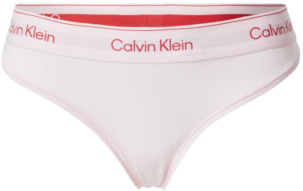Calvin Klein Underwear Tangá  ružová / červená