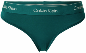 Calvin Klein Underwear Tangá  zelená / biela