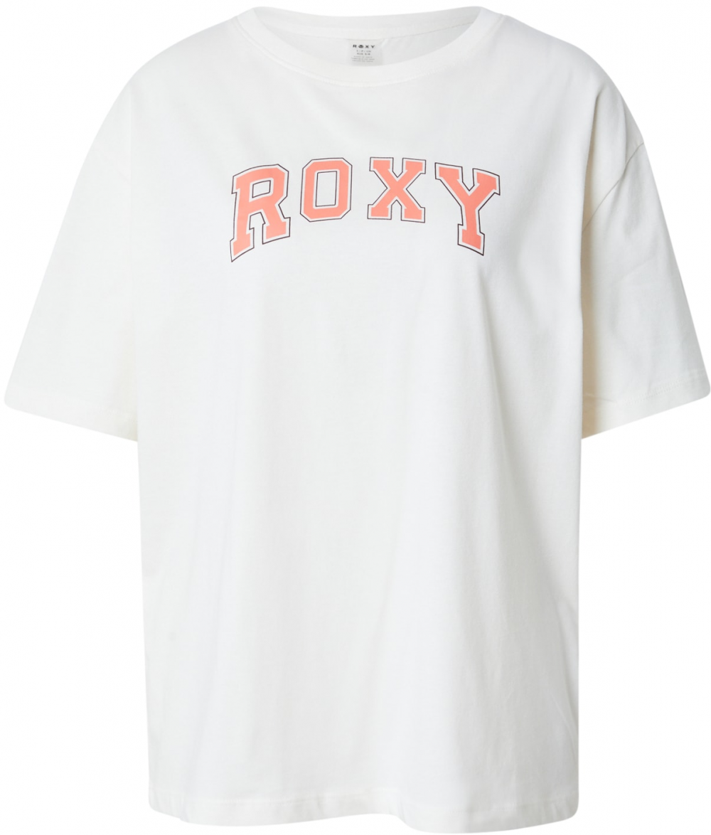 ROXY Funkčné tričko 'ESS'  malinová / čierna / biela