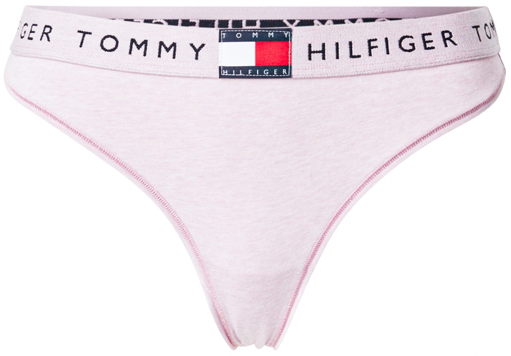 Tommy Hilfiger Underwear Tangá 'CLASSIC'  námornícka modrá / ružová / čierna / biela