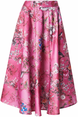 miss goodlife Sukňa 'CHERRY BLOSSOM'  modrá / oranžová / rosé / biela