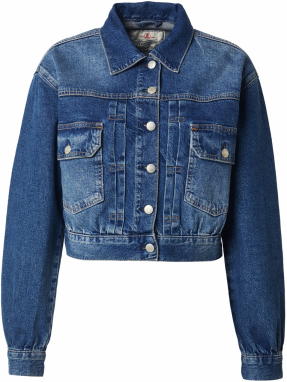 Herrlicher Prechodná bunda 'Dotty'  modrá denim